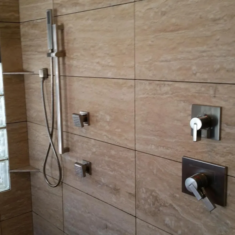 Shower fixture installation for Water Heater Replacement in Willoughby